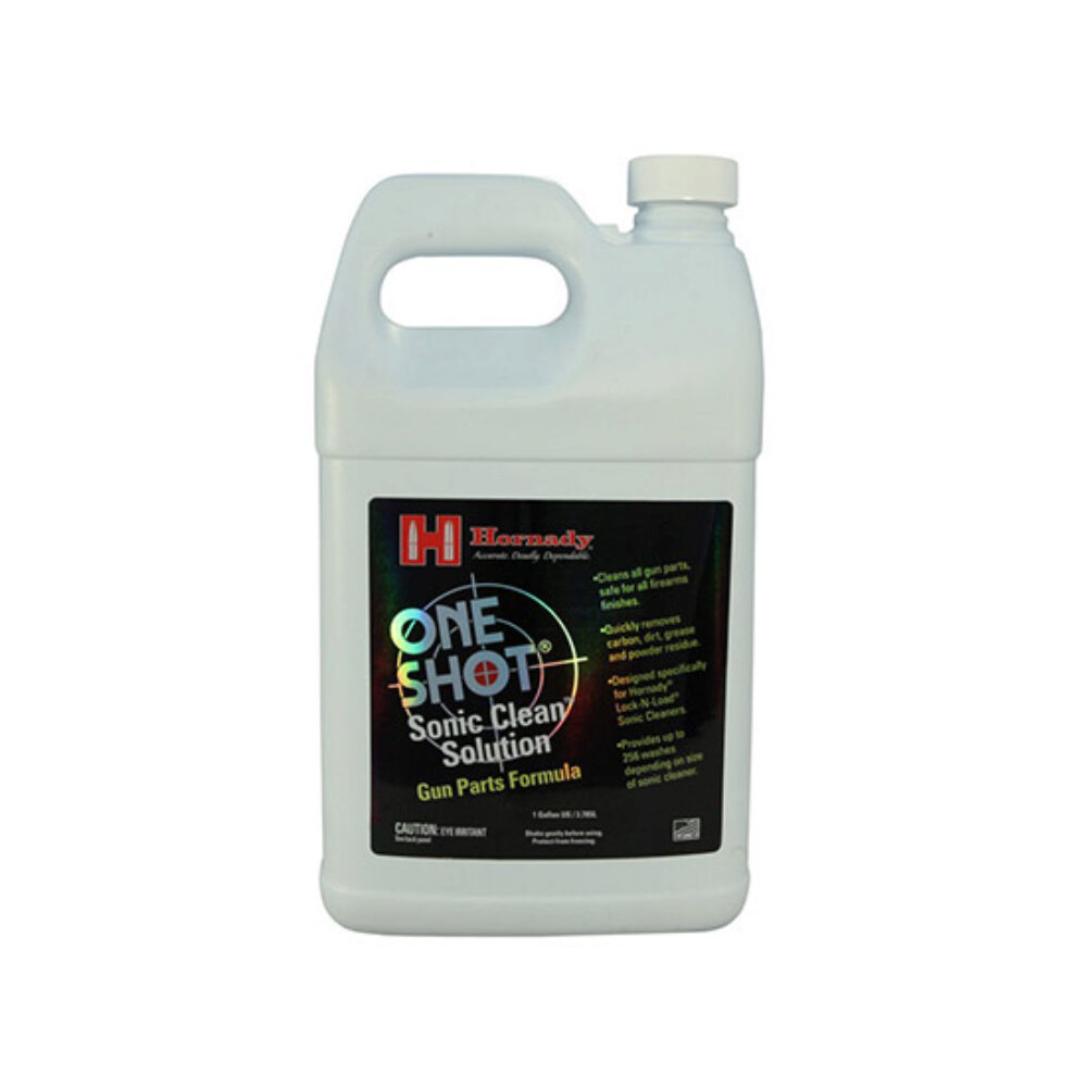 Hornady 043360 One Shot Sonic Clean Against Grease Dust Oil 32 oz Bottle