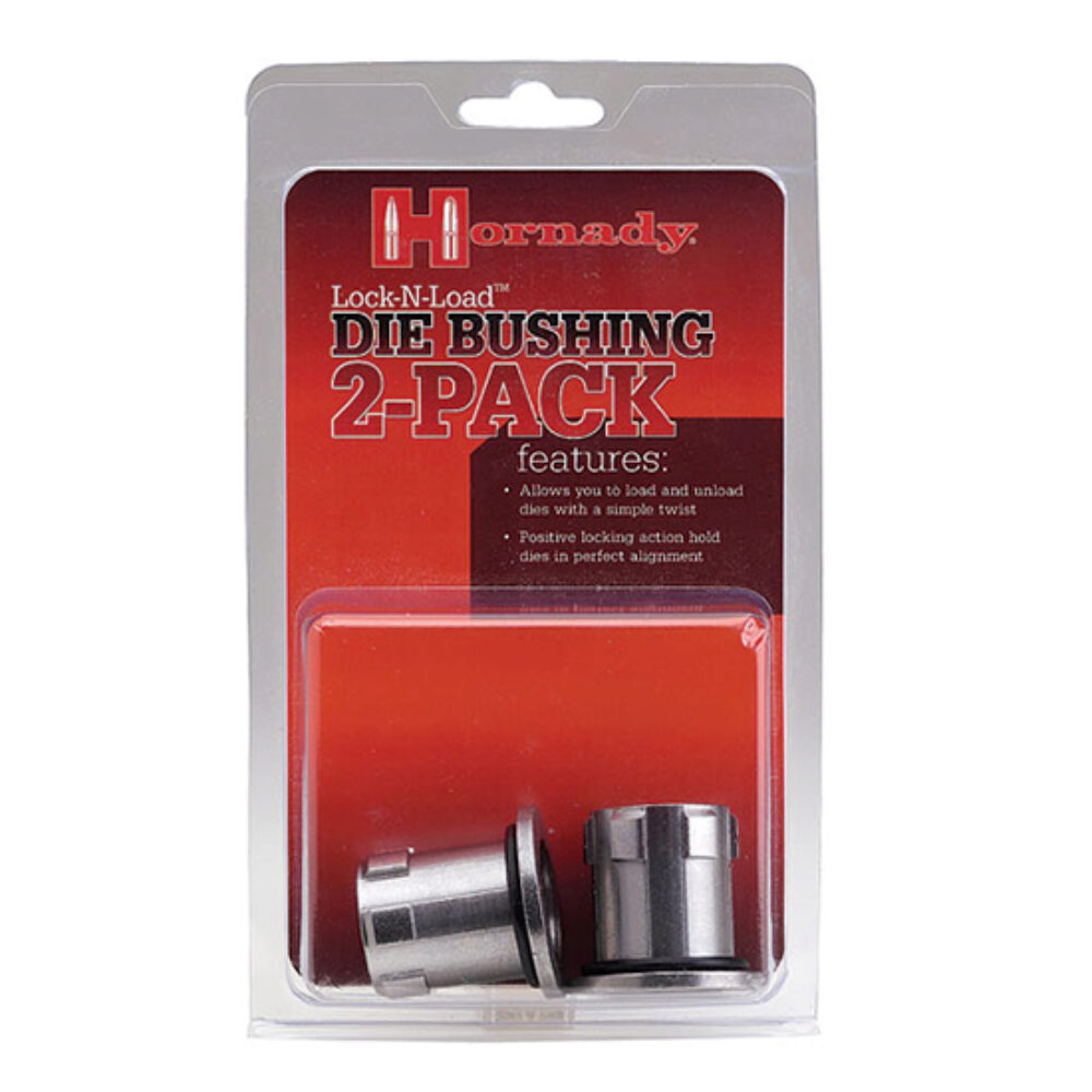 Hornady 044094 Lock-N-Load Die Bushing Gray Metal 2 Per Pkg