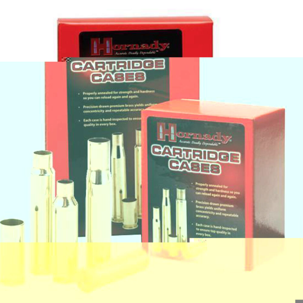 Hornady 8622 Unprimed Cases Cartridge 6mm Rifle Brass