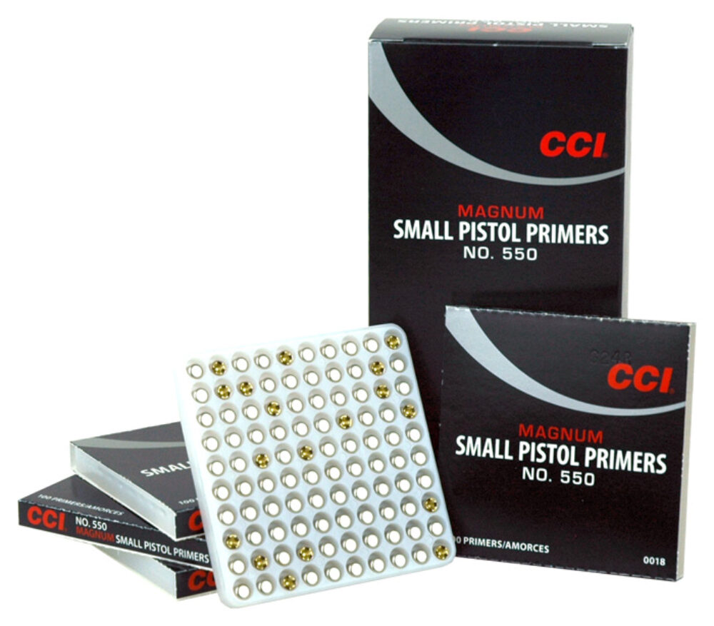 CCI PRIMERS 550 SMALL PISTOL