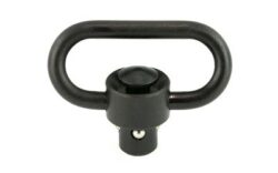 UTG BUTTON QD SLING SWIVEL 1.38 BLK