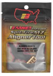 Barnes Bullets 30678 Spit-Fire MZ Alignment Tool 50 Cal Muzzleloader 0.75 Brass