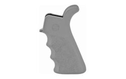 HOGUE GRIP AR15 BVRT FNGR GRV GREY