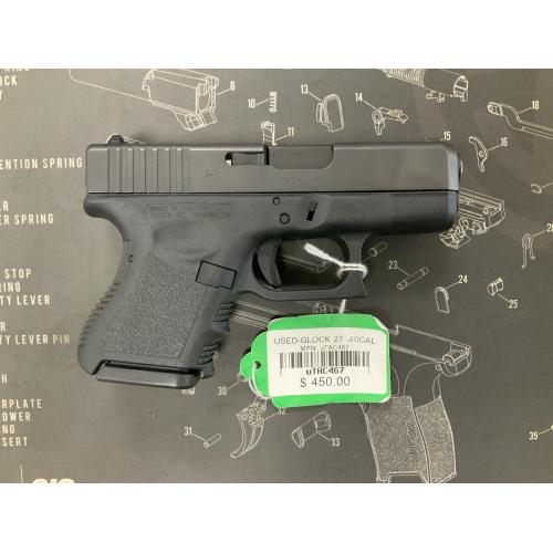 USED-GLOCK 27 .40CAL