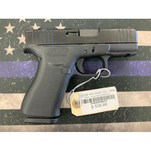GLOCK 43X - 9MM