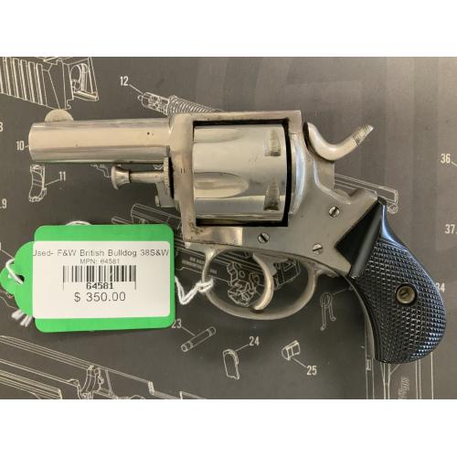 Used- F&W British Bulldog 38S&W