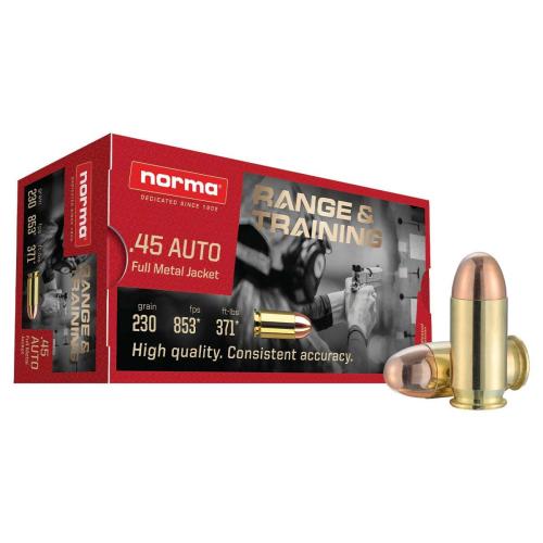 Norma FMJ 230gr (50) - 45