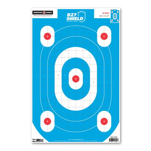 B27 Shield 12.5"x19" Gun Training Shooting Targets