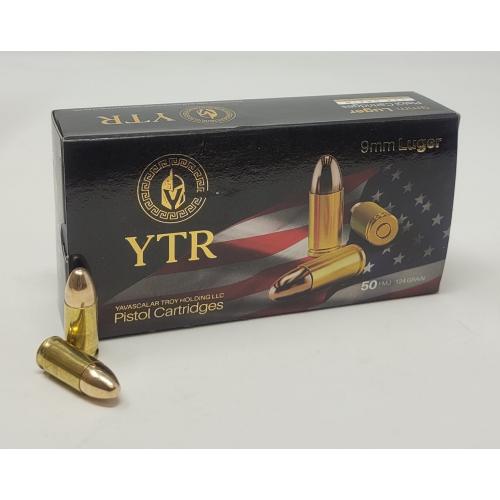 YTR 124GR FMJ (50) - 9mm