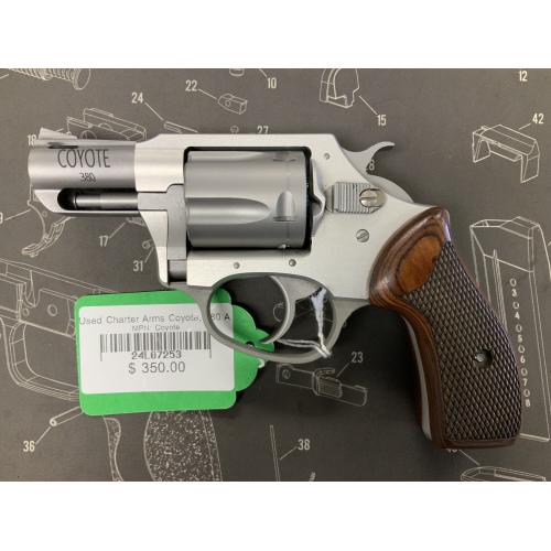 Used Charter Arms Coyote, 380 ACP, With C-Clips