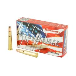 Hornady American Whitetail, 30-30, 150 Grain, Round Nose, InterLock, 20 Round Box 80801