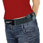 ComfortTac Ultimate Belly Band Holster Deep Concealment Edition - Black - Left-Hand