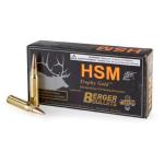 HSM 3006210VLD Trophy Gold Extended Range 30-06 Springfield 210 gr Berger Hunting VLD Match 20 Per Box/ 20 Case