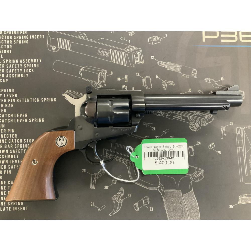 Used-Ruger-Single Six-22lr Used-Ruger-Single Six-22lr