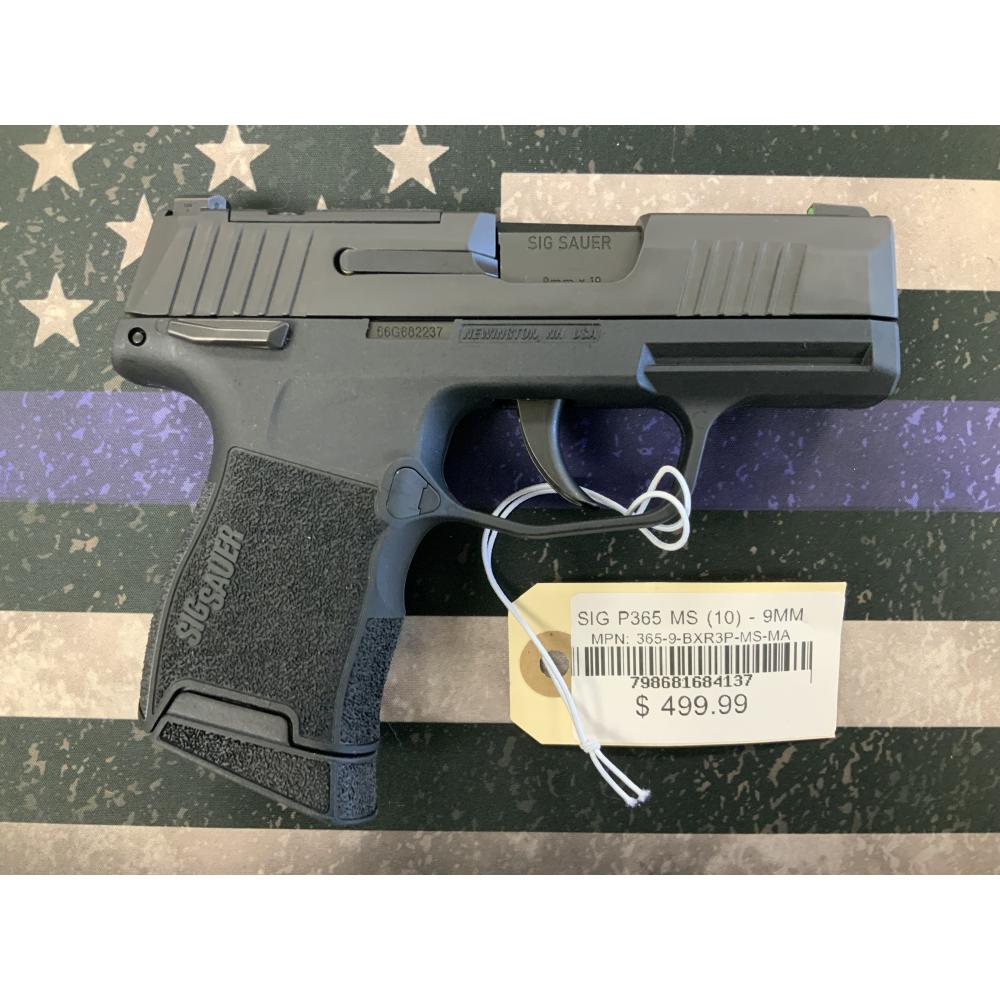SIG P365 MS - 9MM SIG P365 MS - 9MM