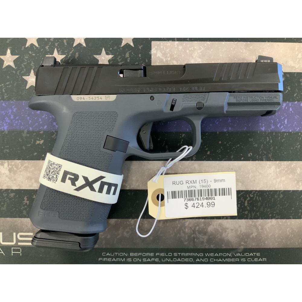RUG RXM (15) - 9mm