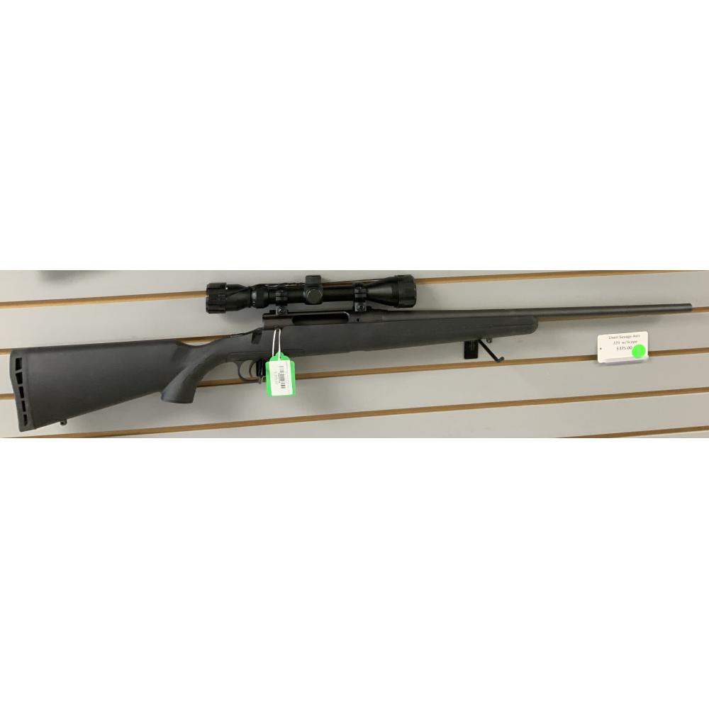 Used-Savage Axis w/Scope - 223
