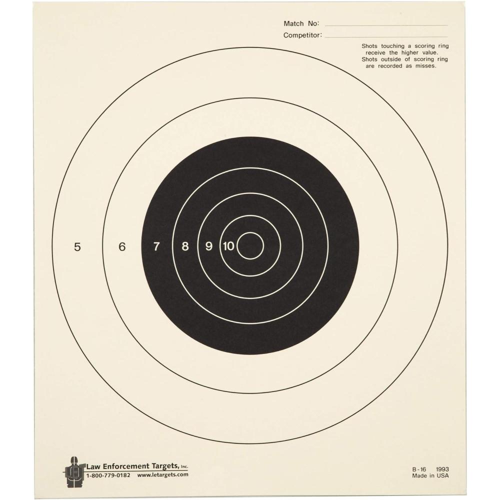 ACTION TGT Bullseye 100PK