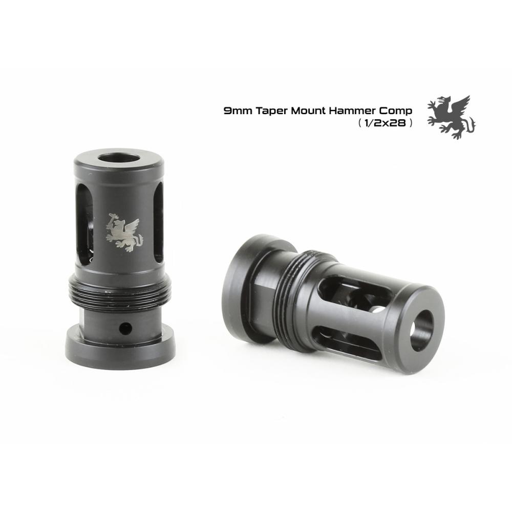Taper Mnt Hammer Comp 9mm 1/2x28