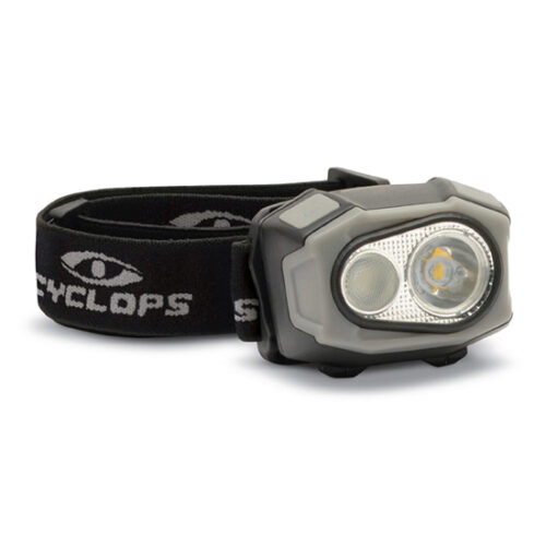 CYCLOPS 400 LUMEN RECHARGE LED HEADLAMP