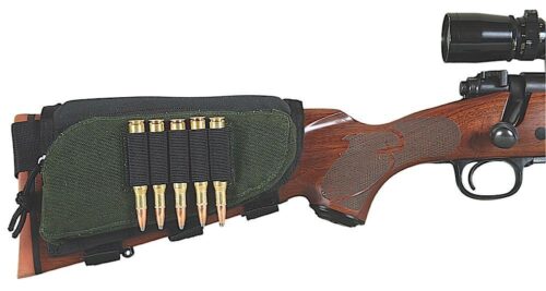 ALLEN BUTTSTOCK SHELL HOLDER AND POUCH GREEN