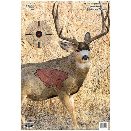 BC PREGAME MULE DEER TGT 16.5X24 3PK