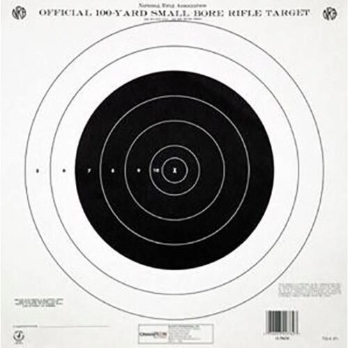 CHAMP TARGET 100YD SGL BULL PAPER 12PK