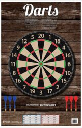 ACTION TGT DARTS 100PK