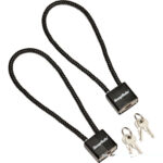HORN SNAPSAFE LOCK BOX CABLE W/PADLOCK 2PK