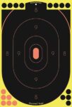 BC SHOOT-N-C OVAL 12X18 SILHOUETTE BULK 100PK