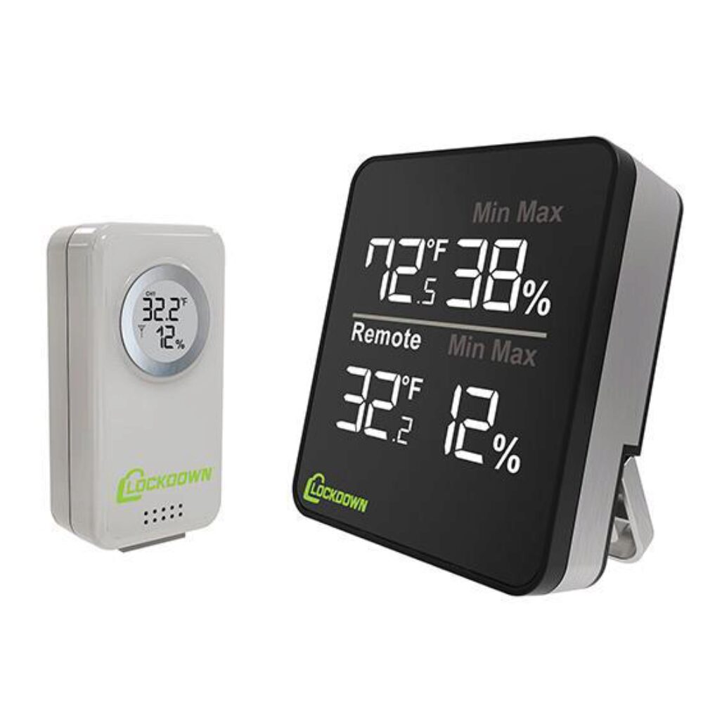 LOCKDOWN WIRELESS HYGROMETER