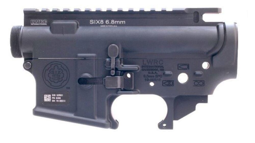 SIX8 RECEIVER SET 6.8SPC BLK SIX8 RECEIVER SET 6.8SPC BLK