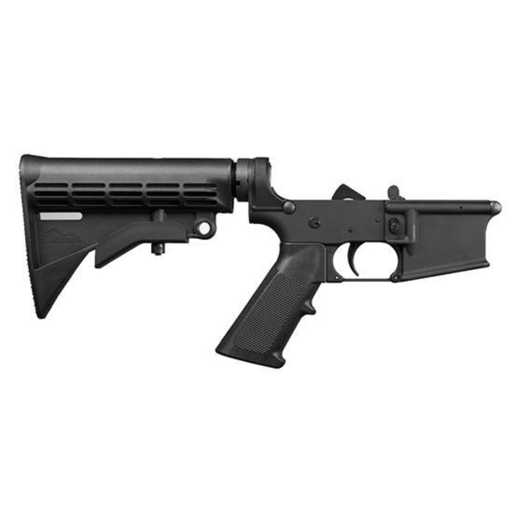 AM AR15 LOWER RECEIVER COMPLETE M4 STOCK AM AR15 LOWER RECEIVER COMPLETE M4 STOCK