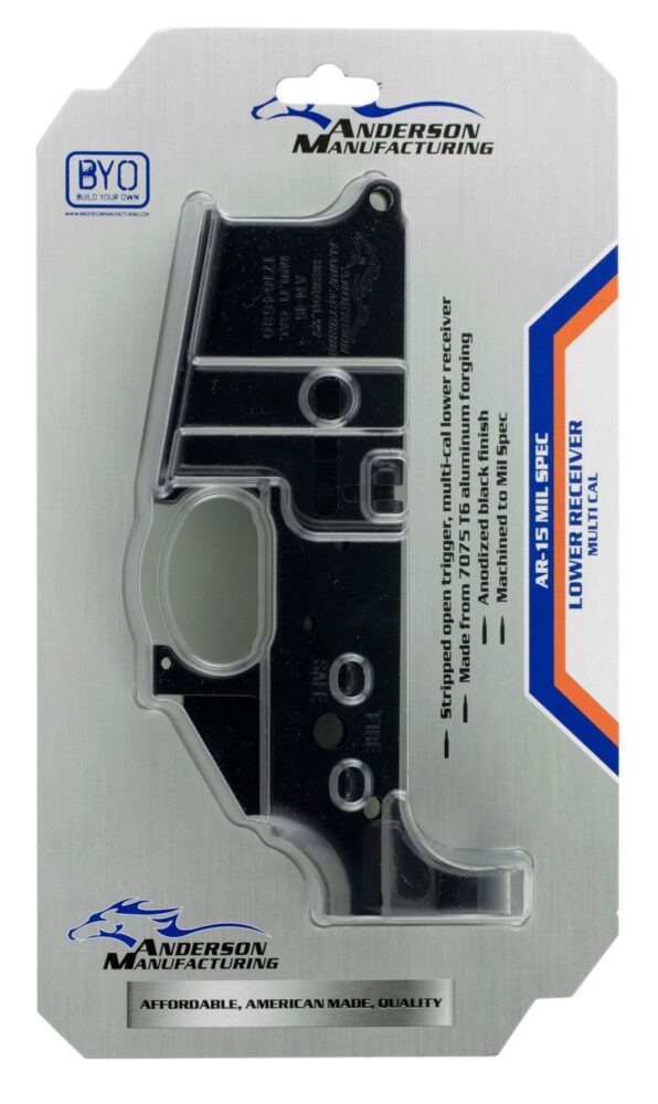 AM AR15 LOWER RECEIVER STRIPPED AM AR15 LOWER RECEIVER STRIPPED