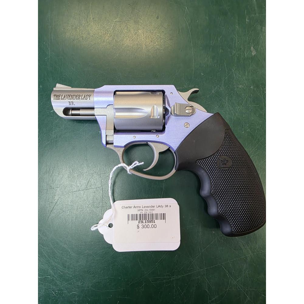 [USED] Charter Arms Lavender Lady 38 spl