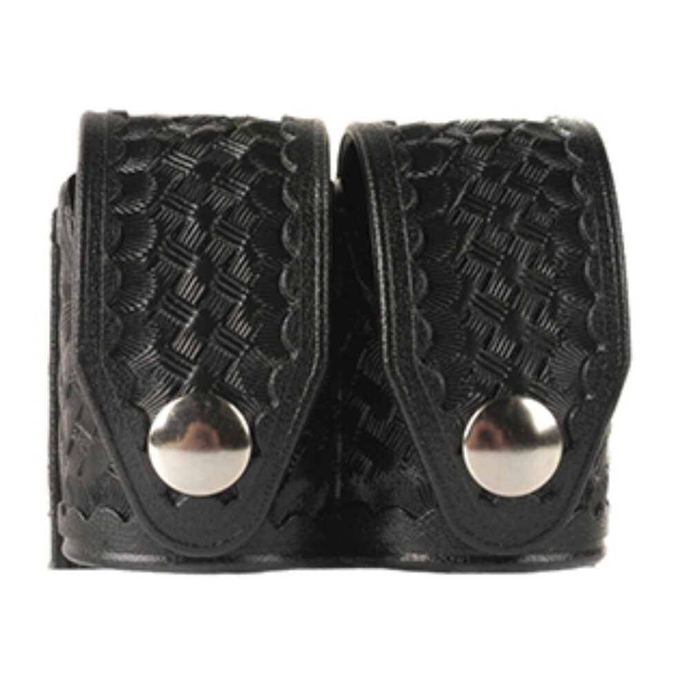 HKS CASE BASKETWEAVE BLK DBL SIDE BY SIDE