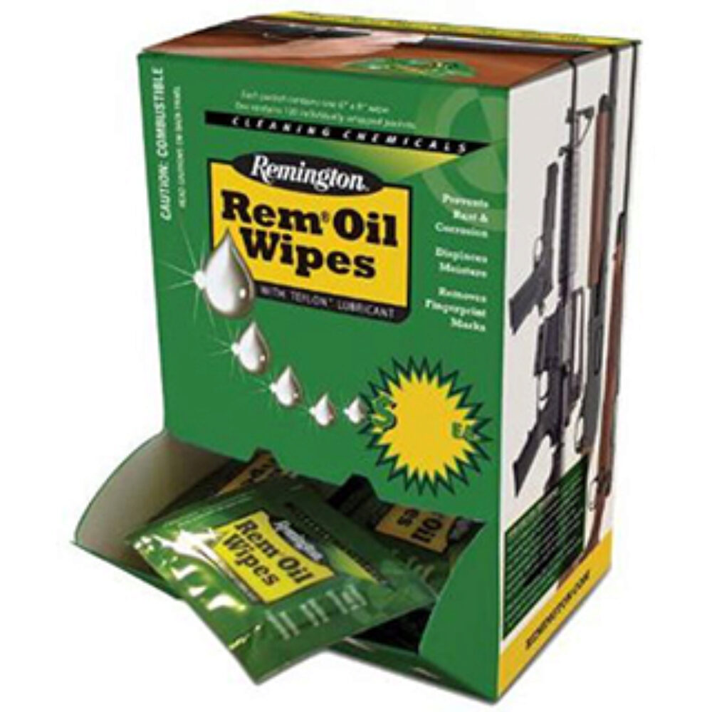 REM OIL WIPES 6X8 CASE OF 100 WIPES