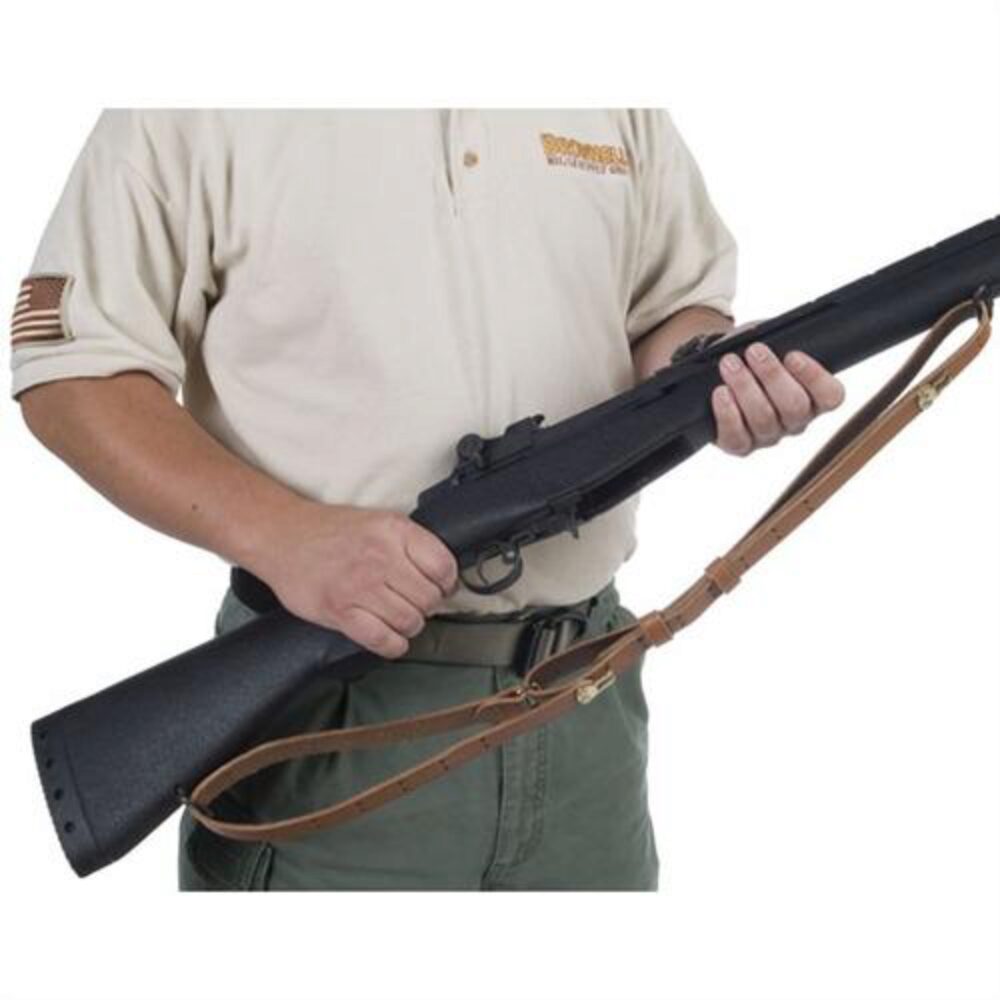 UM MILITARY SLING 1.25 LEATHER   (12)