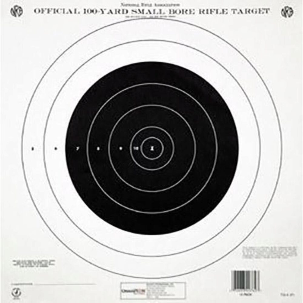 CHAMP TARGET 100YD SGL BULL PAPER 12PK