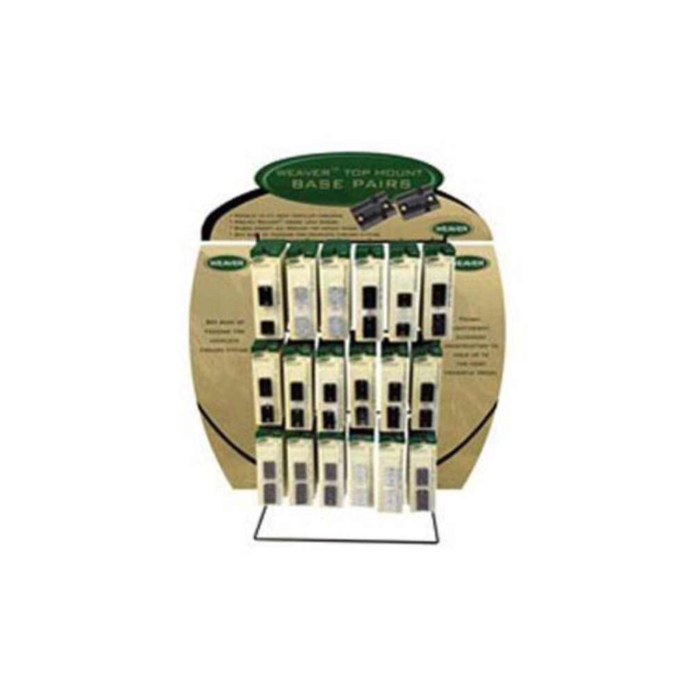 WEAVER BASE PAIR DROP SHIP DISPLAY WEAVER BASE PAIR DROP SHIP DISPLAY