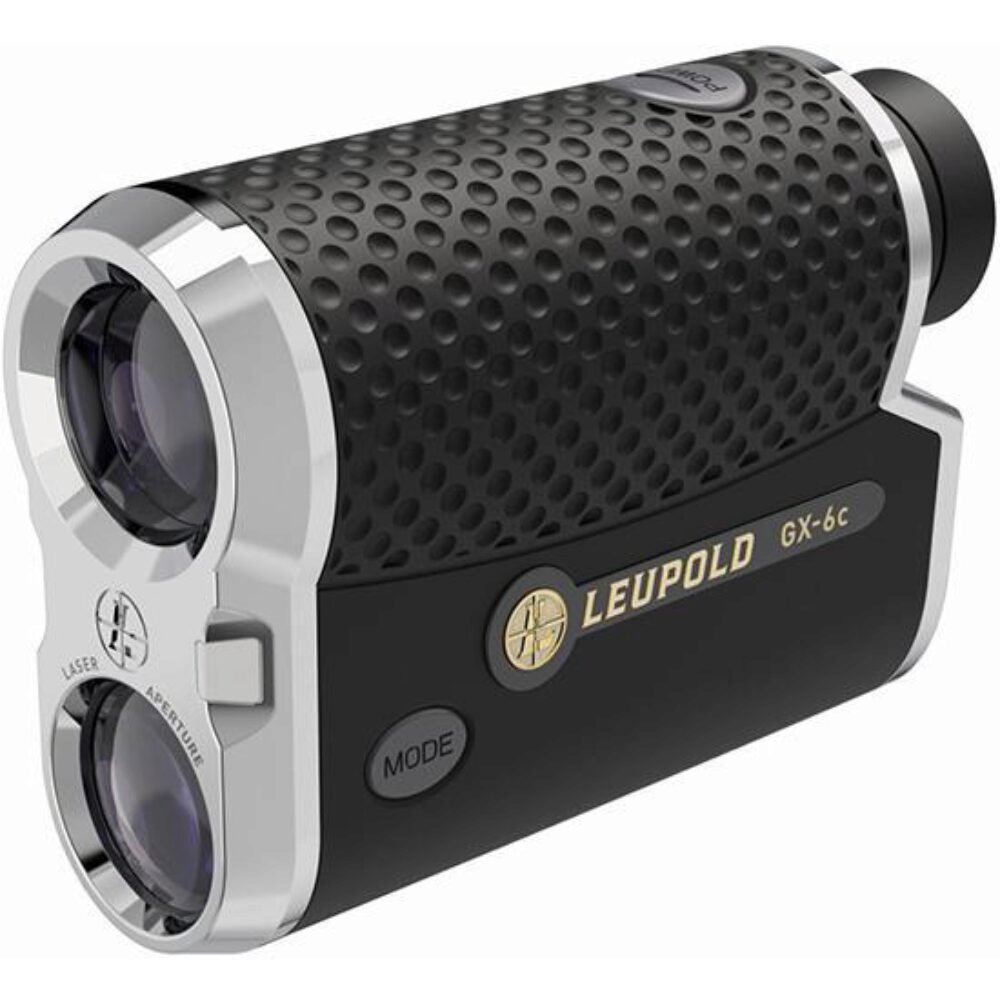 LEU GX-6C DIGITAL GOLF RANGEFINDER CHROME/BLK LEU GX-6C DIGITAL GOLF RANGEFINDER CHROME/BLK