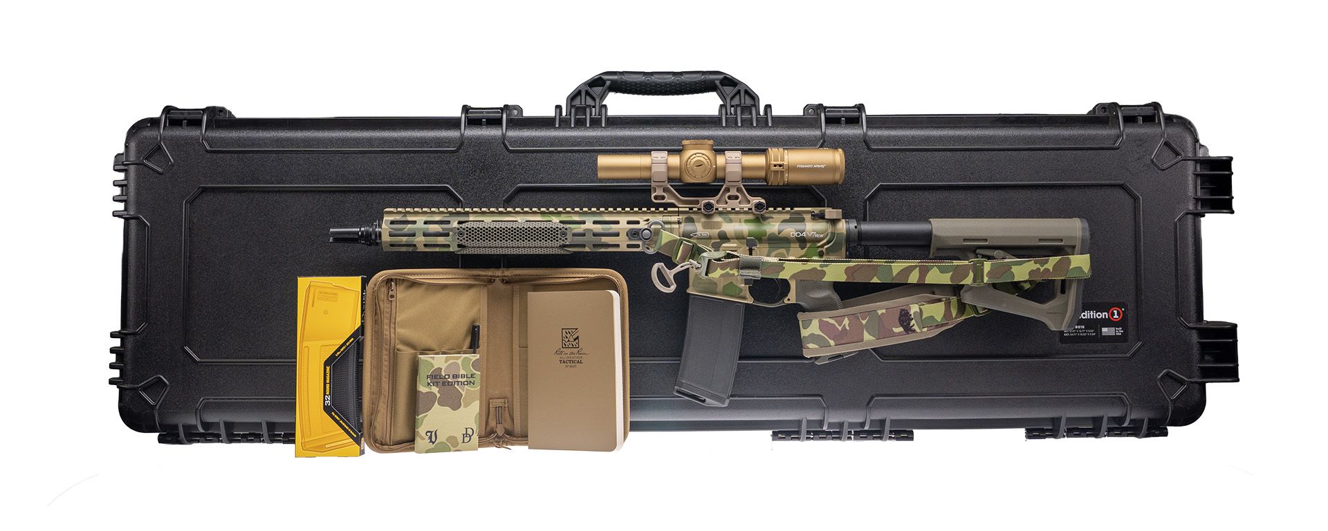 DANIEL DEFENSE DDM4 V7 SLW LIMITED PATHFINDER FROGSKIN CAMO 14.5 " BBL 5.56-img-0