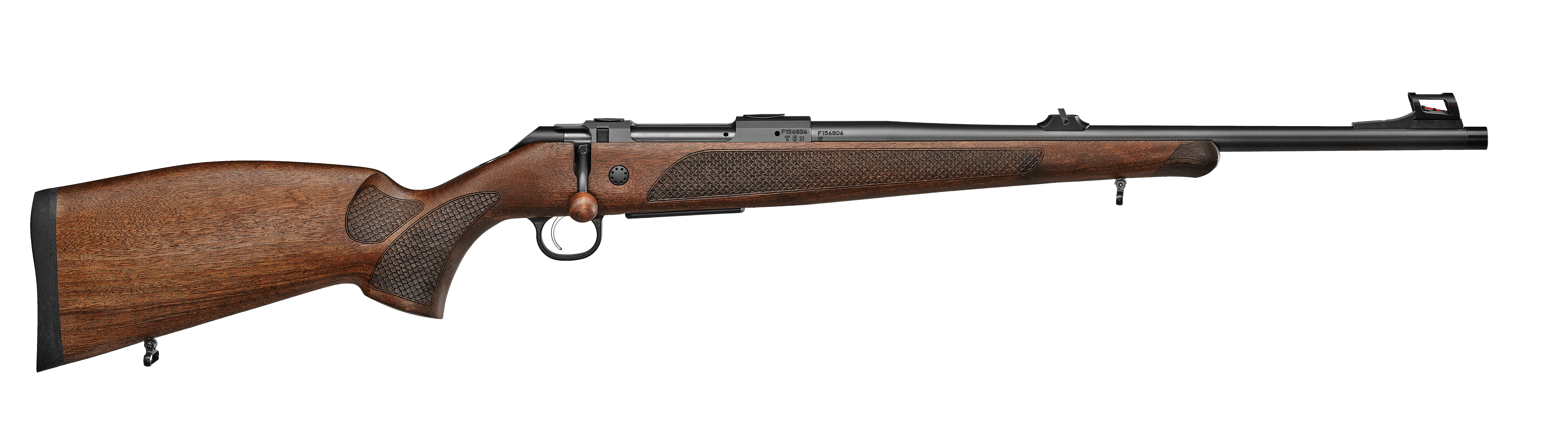 CZ USA 600 ST3 LUX BLACK NITRIDE FINISH TURKISH WALNUT STOCK 20" BBL .30-06-img-0