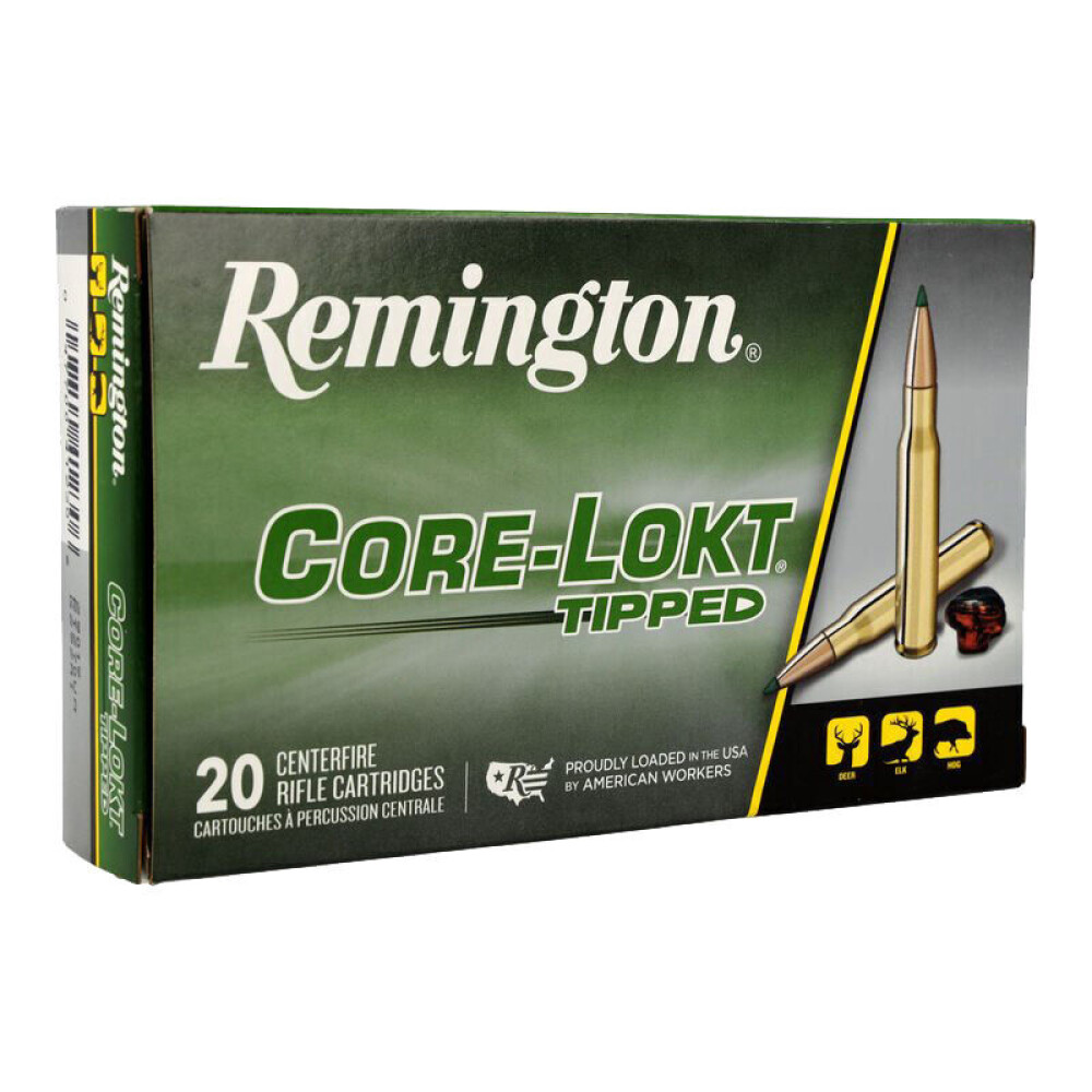 REMINGTON CORE-LOKT TIPPED 6.5 CREEDMOOR 129 GRAIN 20 ROUND BOX-img-0