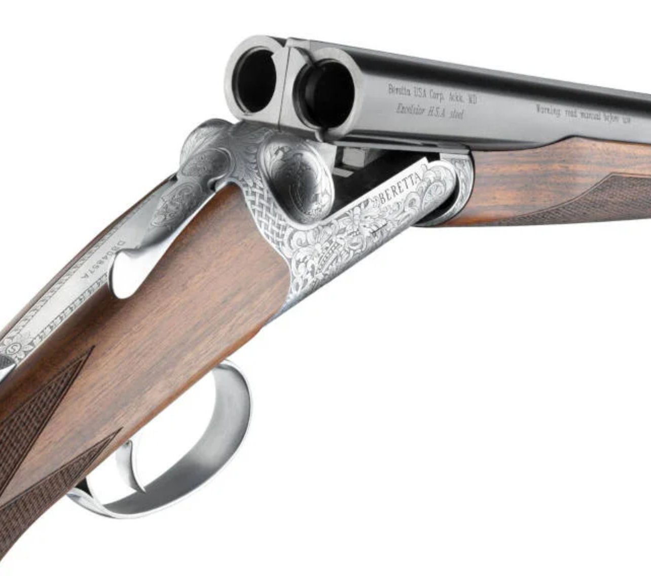 BERETTA 486 PARALLELO 10TH ANNIVERSARY ENGRAVED DELUXE WALNUT 28" BBL 20GA-img-0