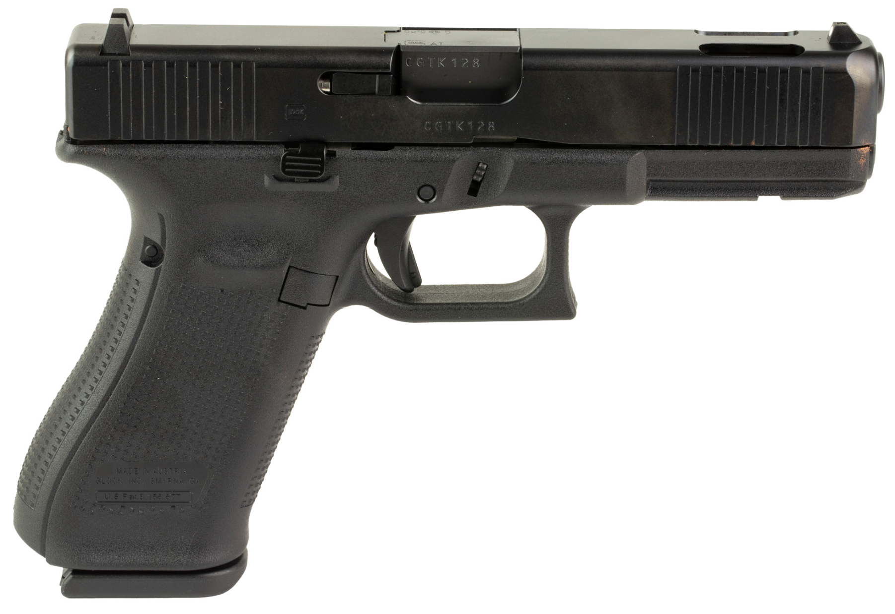 GLOCK G17V (17C) BLACK DLC COMPENSATED (2) 10-RND PORTED 4.49" BBL 9MM-img-0