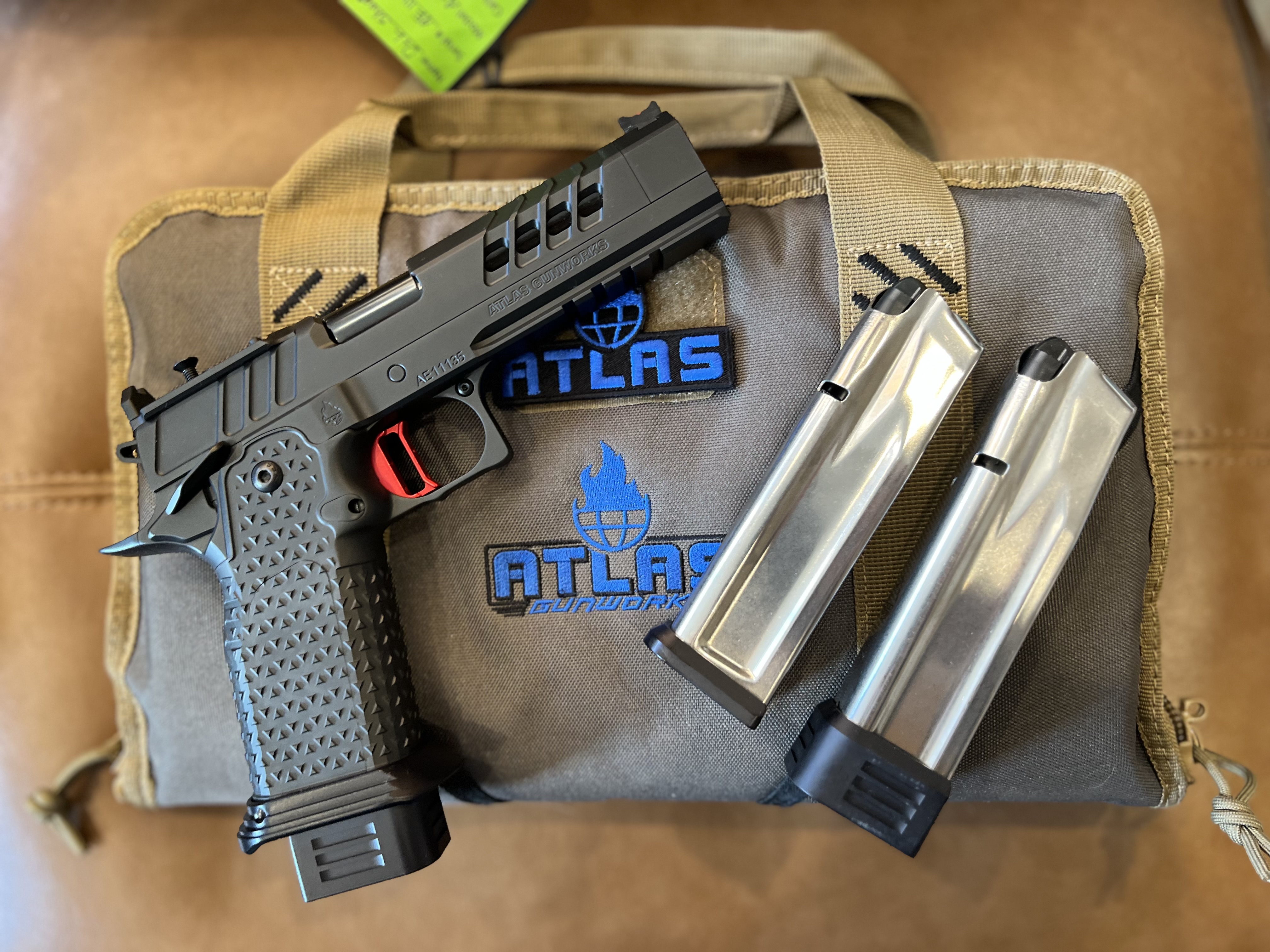 ATLAS ARTEMIS RDS V2 HC1911 FLAT MEDIUM RED SUB 2LB TRIGGER 4.6" BBL 9MM-img-0