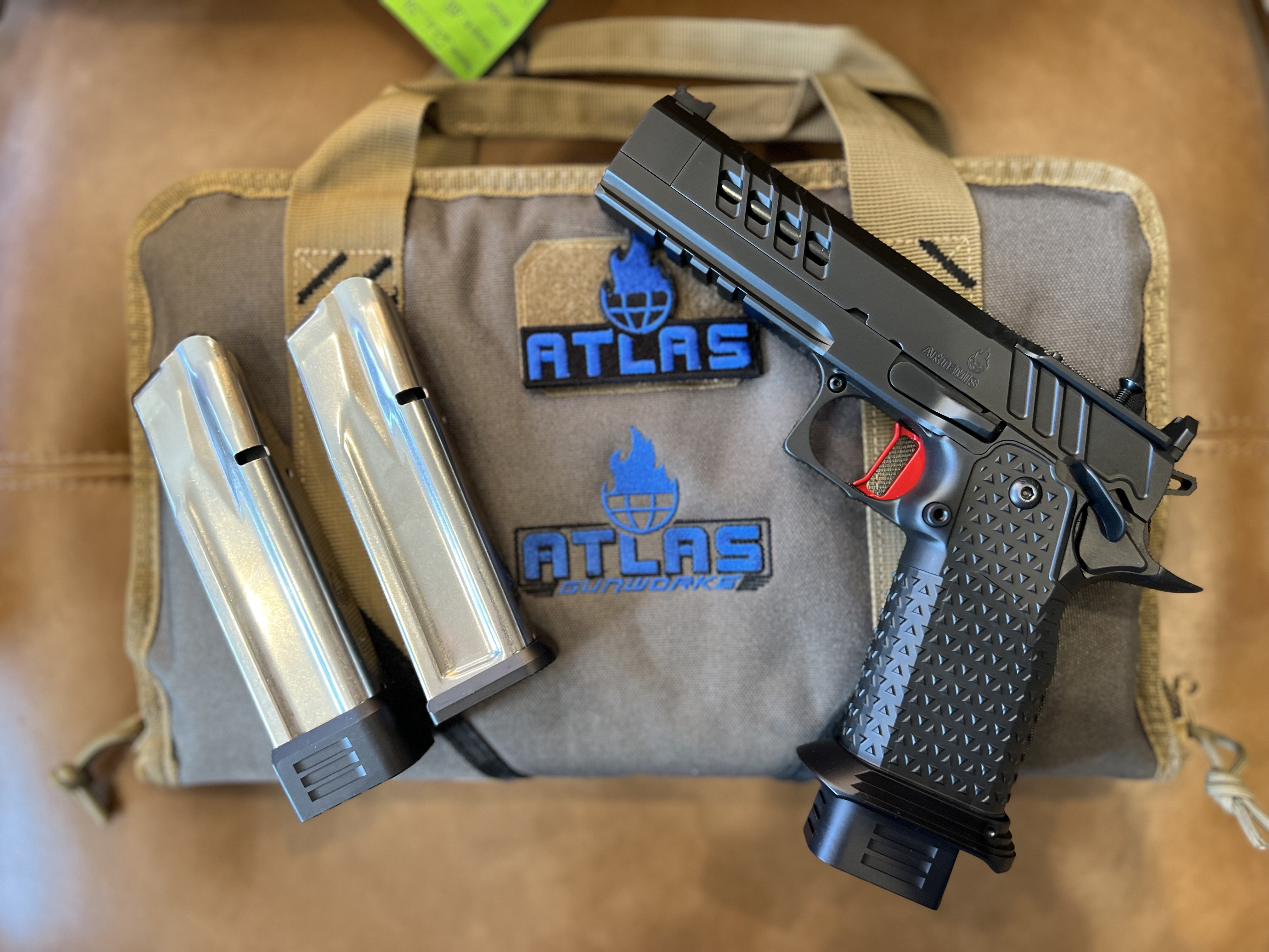 ATLAS ARTEMIS RDS V2 HC1911 FLAT MEDIUM RED SUB 2LB TRIGGER 4.6" BBL 9MM-img-1