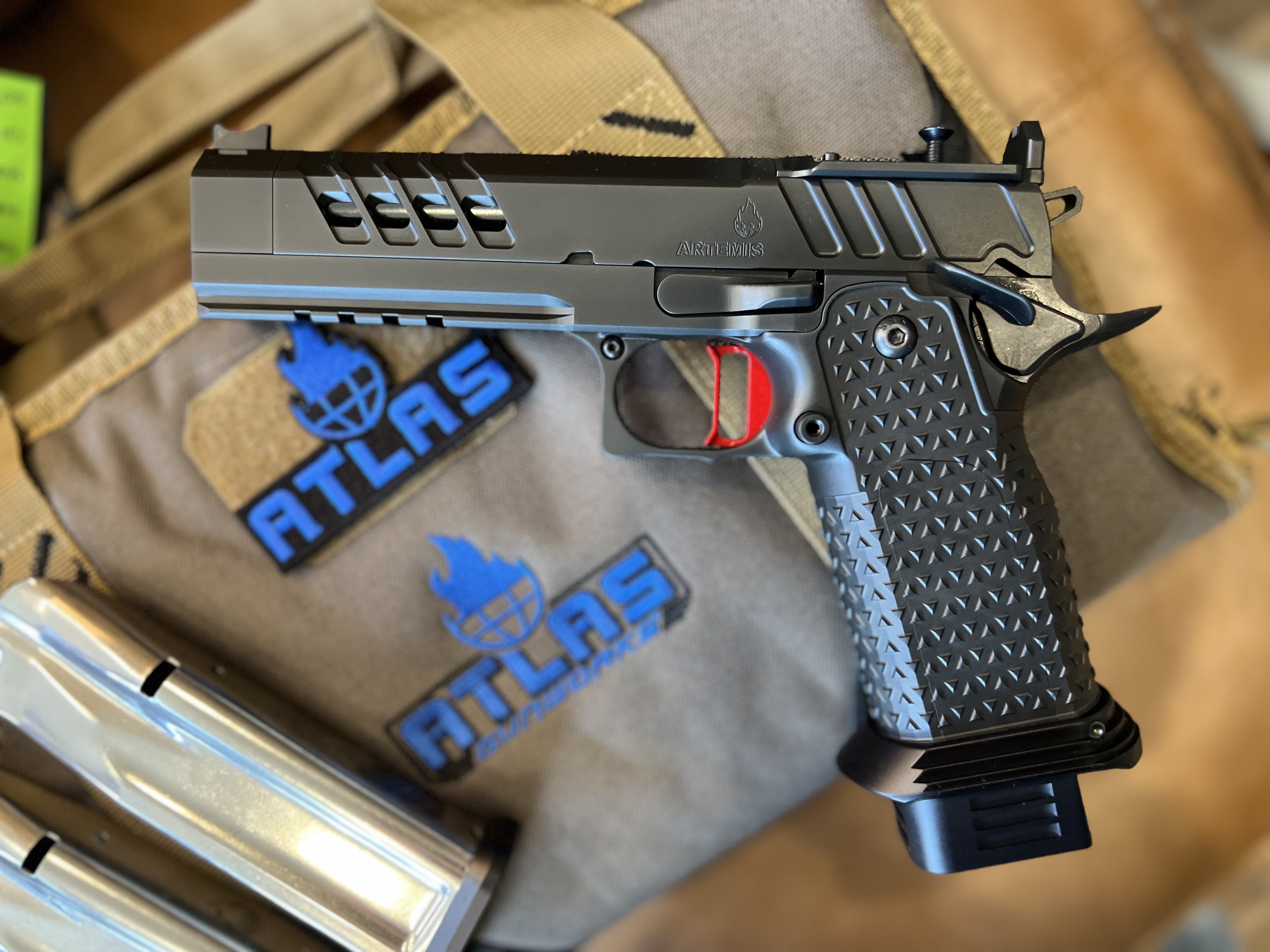 ATLAS ARTEMIS RDS V2 HC1911 FLAT MEDIUM RED SUB 2LB TRIGGER 4.6" BBL 9MM-img-3
