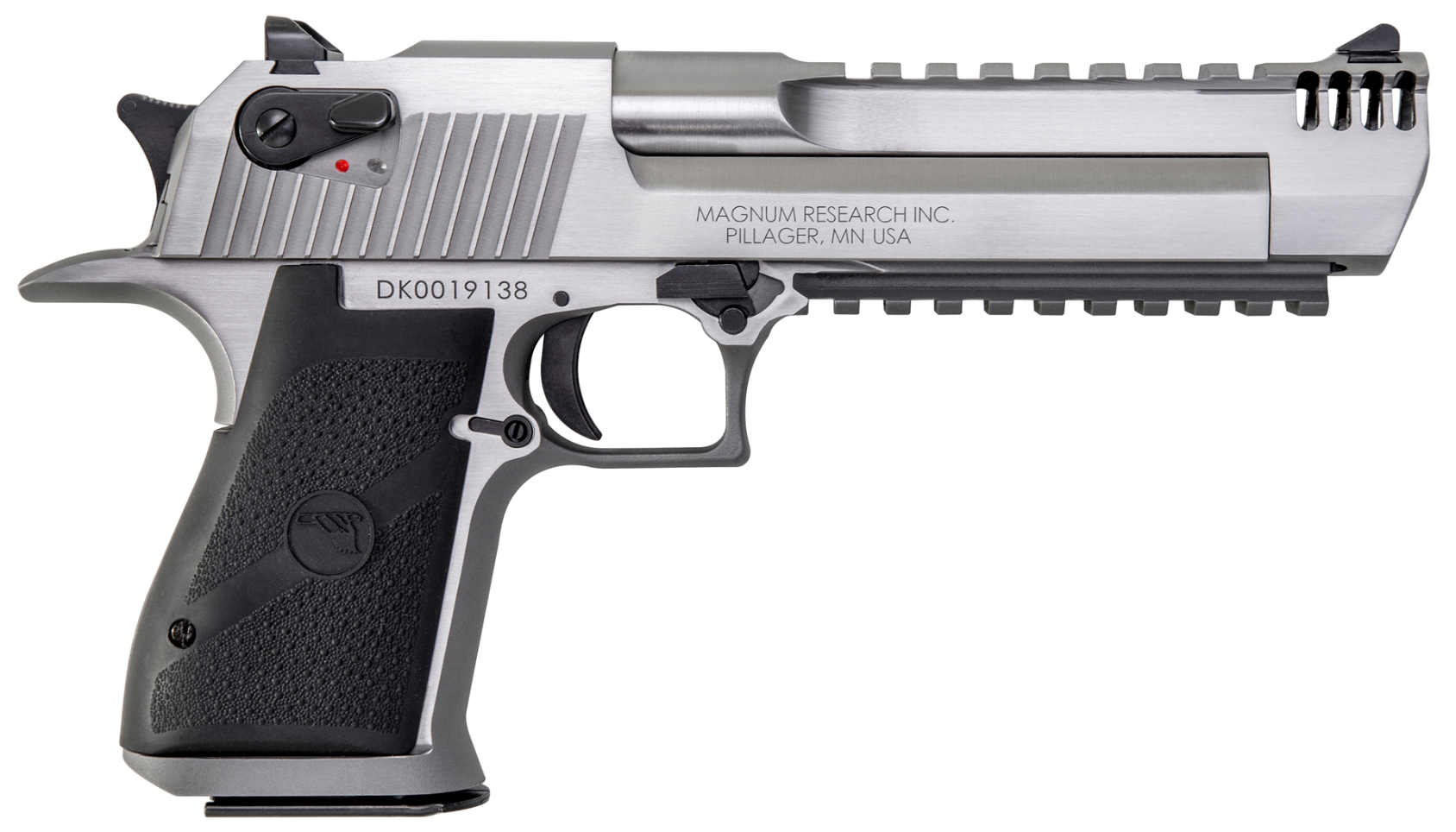 MAGNUM RESEARCH DESERT EAGLE MARK XIX STAINLESS INTEGRAL BRAKE 6" BBL .357-img-0
